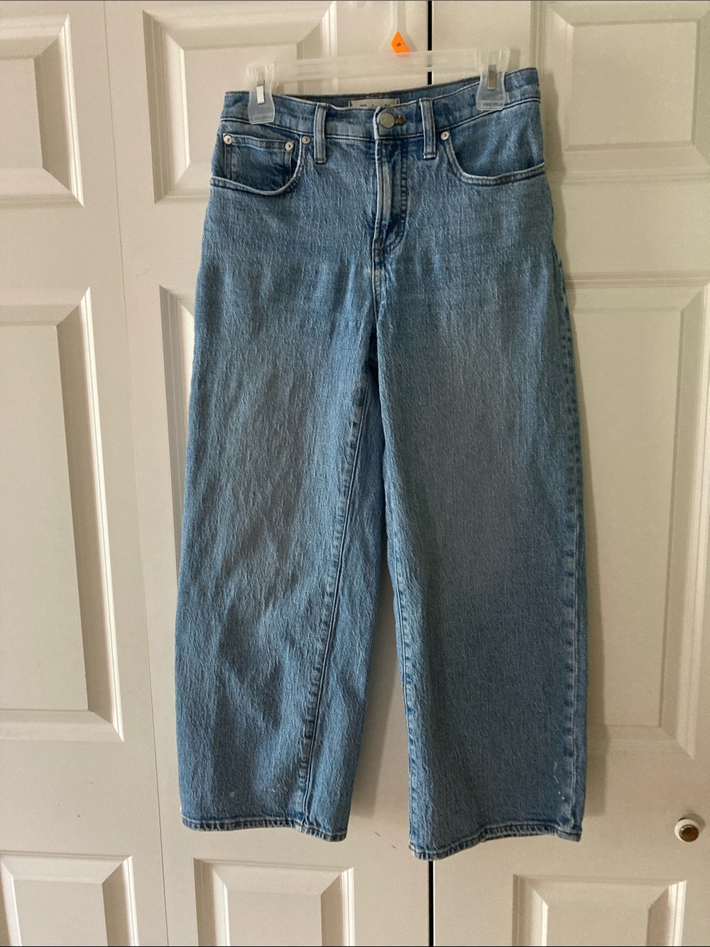 Madewell Light Blue Wide Leg Jeans